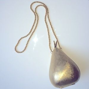 ISO - Vintage Gold Pear Purse.